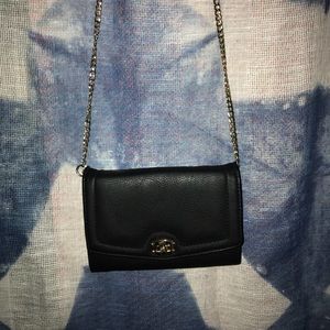 Black Clutch/Over the Shoulder Purse